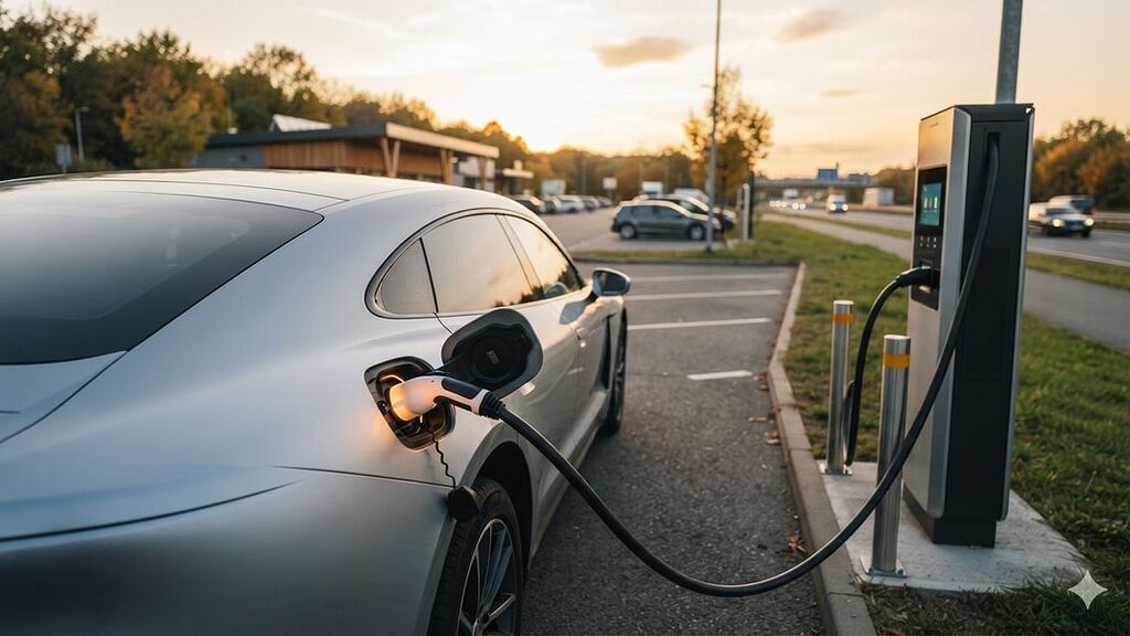 Porque é que o carregamento abranda depois dos 50-80%, e porque é que isso não é um defeito do carro